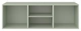 Keep, AV Shelf with fixed shelf. Module 007, Dusty Green