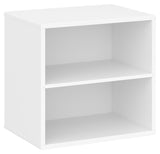 Keep Shelf with fixed shelf. Module 001, White