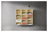 Keep Shelf with fixed shelf. Module 001, Light Yellow