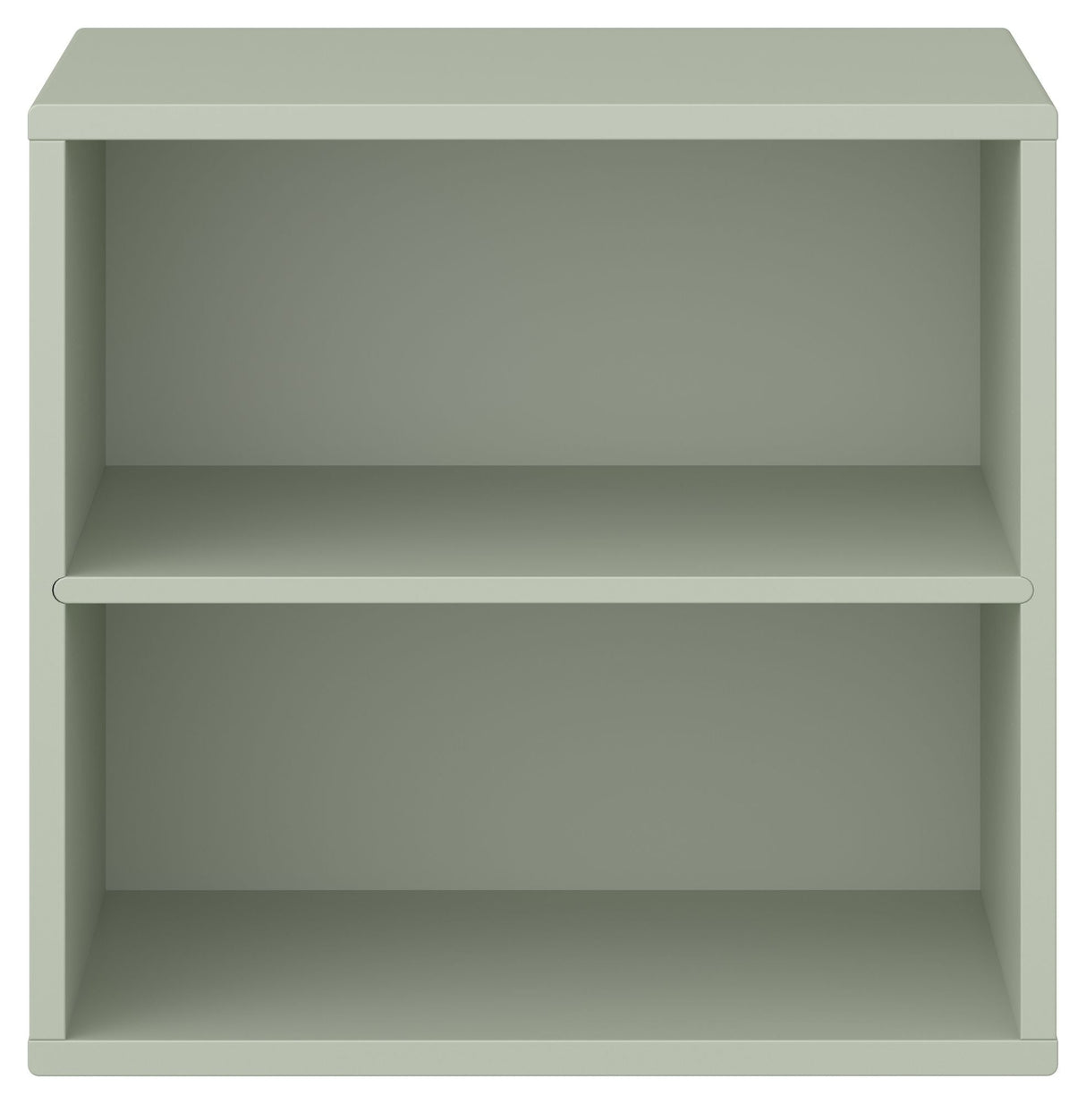 Keep Shelf with fixed shelf. Module 001, Dusty Green