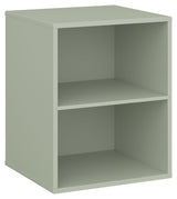 Keep Shelf with fixed shelf. Module 003, Dusty Green