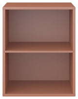 Keep Shelf with fixed shelf. Module 003, Terracotta