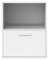 Keep Cabinet with 1 Door, White