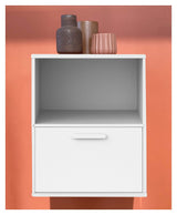 Keep Cabinet with 1 Door, White