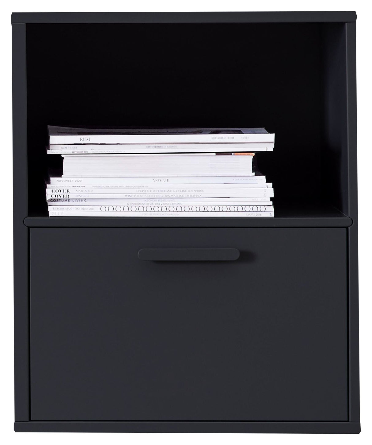 Keep Cabinet with 1 Door, Black