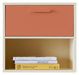 Keep Cabinet with 1 drawer, terracotta