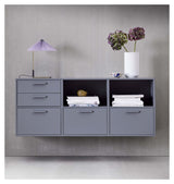 Keep Sideboard with 2 drawers and 3 doors, Graphite