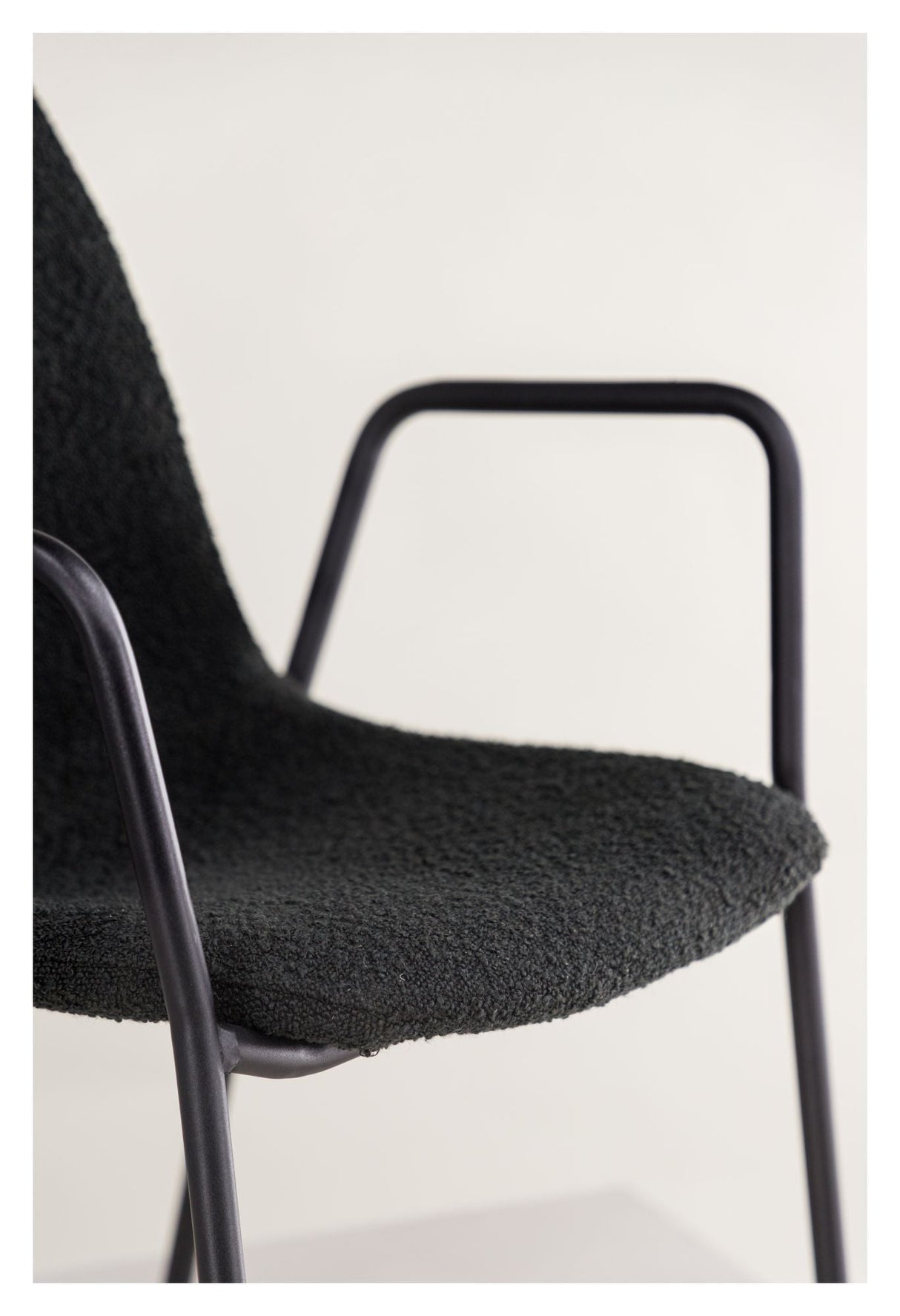 Klädesholmen Dining chair - Black boucle