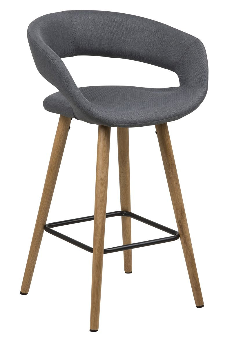 Kline bar stool, Dark gray