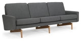 Egsmark 3-pers. Sofa, gray wool