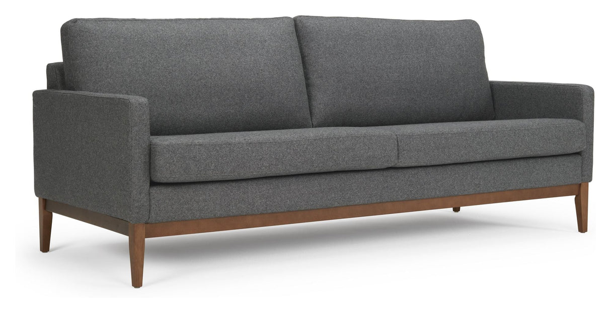 Finn 3-Pers. Sofa in gray Wool