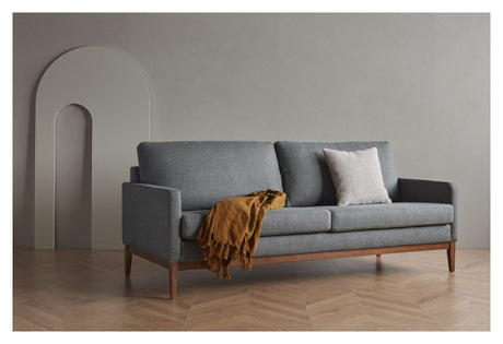 Finn 3-Pers. Sofa in gray Wool