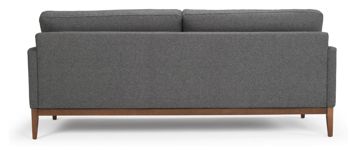 Finn 3-Pers. Sofa in gray Wool