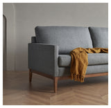 Finn 3-Pers. Sofa in gray Wool