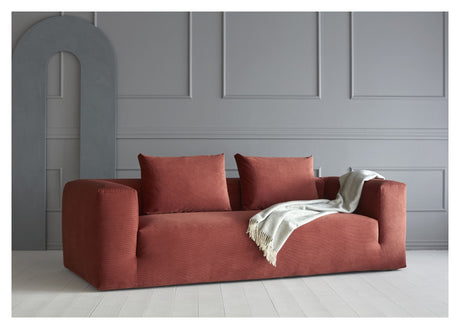 Kornum 3-pers. Sofa rust velvet