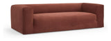 Kornum 3-pers. Sofa rust velvet