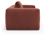 Kornum 3-pers. Sofa rust velvet