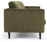 Obling 3-pers. Sofa, green velvet