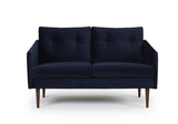 Assens 2-seater sofa Blue Velour