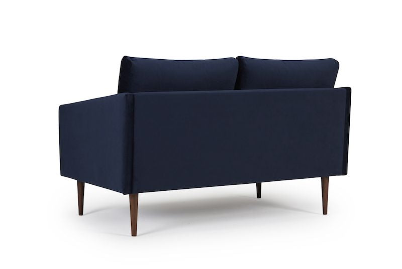 Assens 2-seater sofa Blue Velour