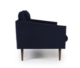 Assens 2-seater sofa Blue Velour