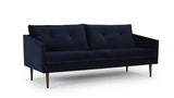 Assens 3-seater sofa, Blue Velour