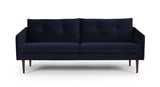 Assens 3-seater sofa, Blue Velour