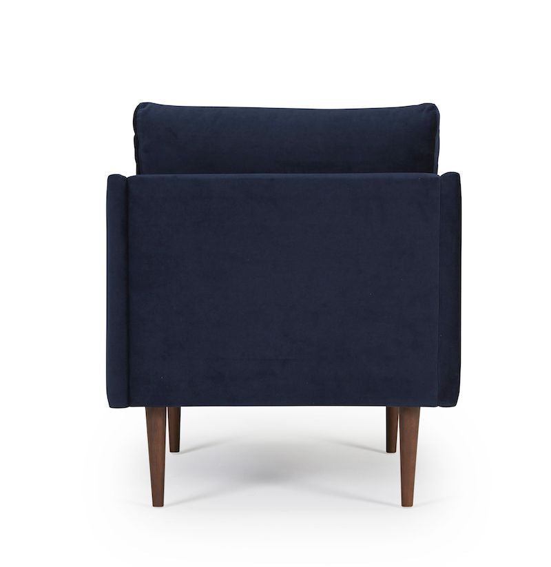 Assens Armchair Blue Velour