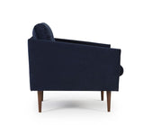 Assens Armchair Blue Velour