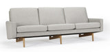 Egsmark 3-seater sofa, dark sand