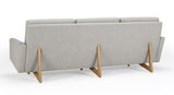 Egsmark 3-seater sofa, dark sand