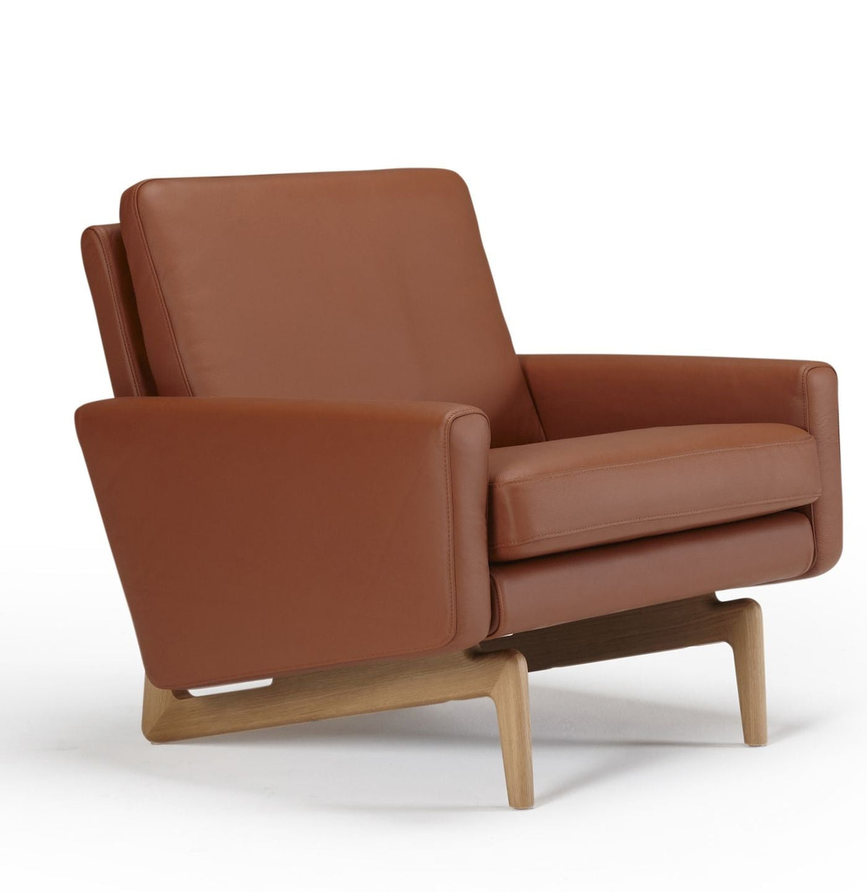 Egsmark Armchair, Cognac Leather