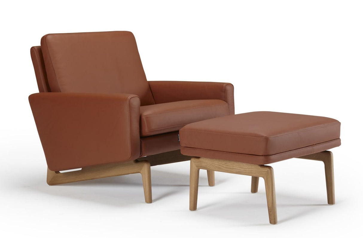 Egsmark Armchair, Cognac Leather