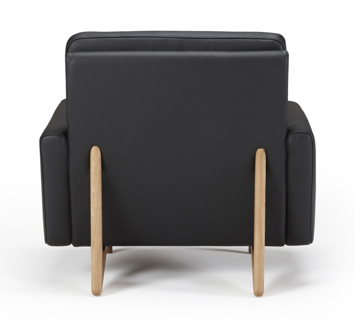 Egsmark Armchair, Black Leather