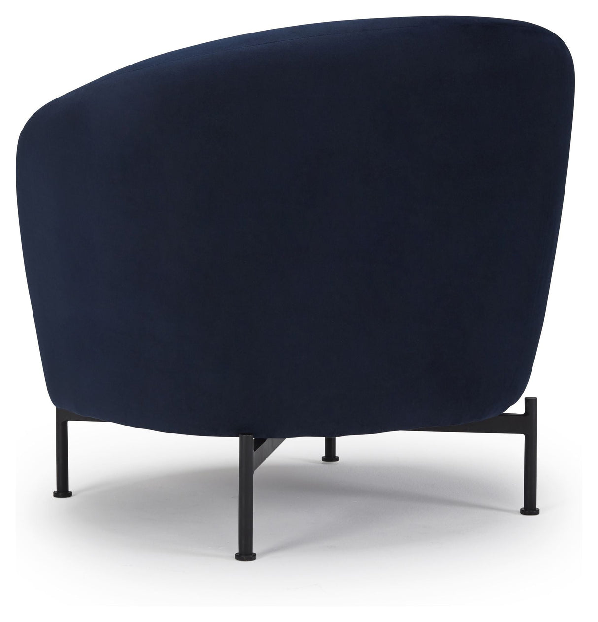 Spruce Armchair, Blue Velvet