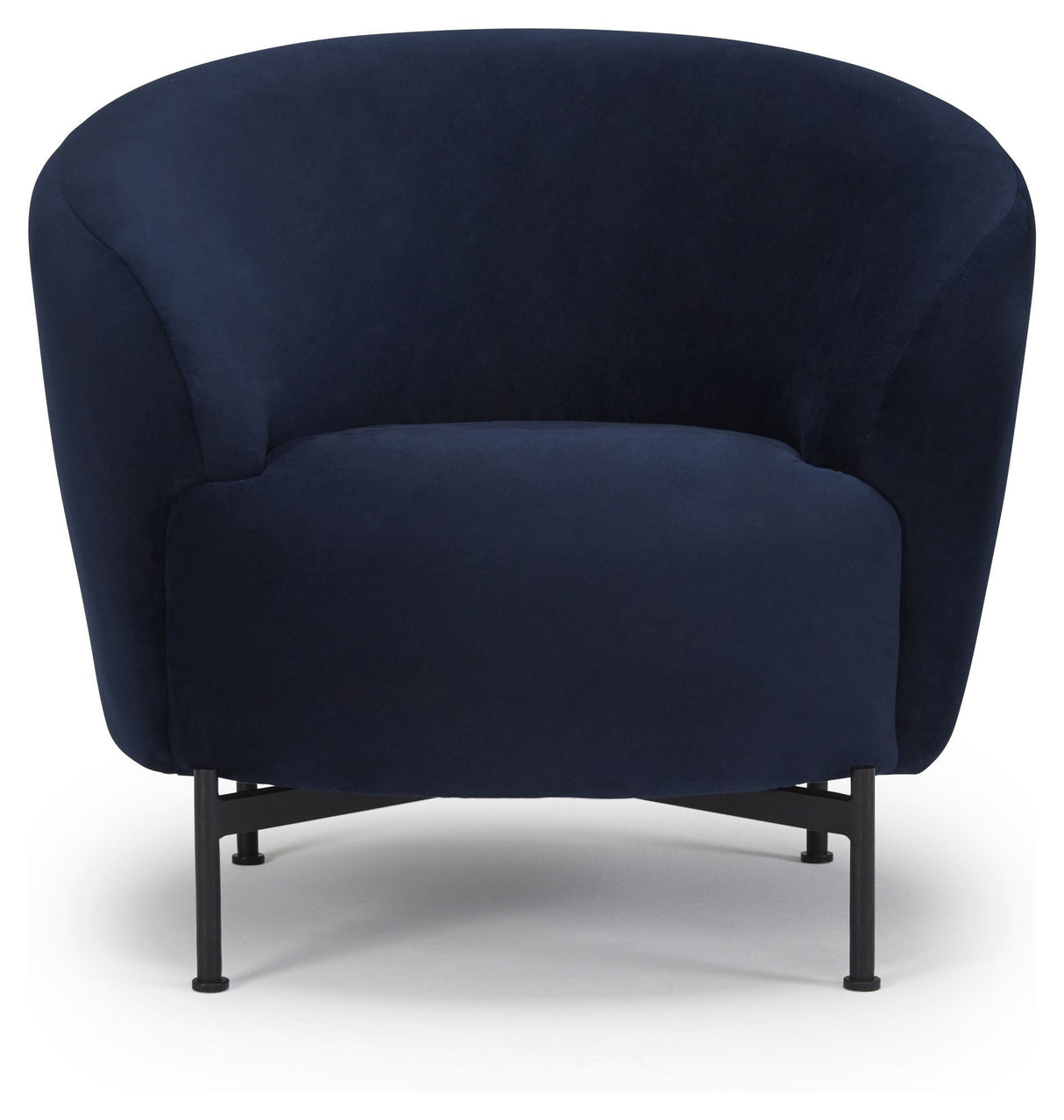 Spruce Armchair, Blue Velvet