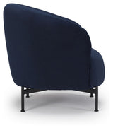 Spruce Armchair, Blue Velvet