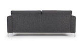 Shea 3-seater sofa Dark gray