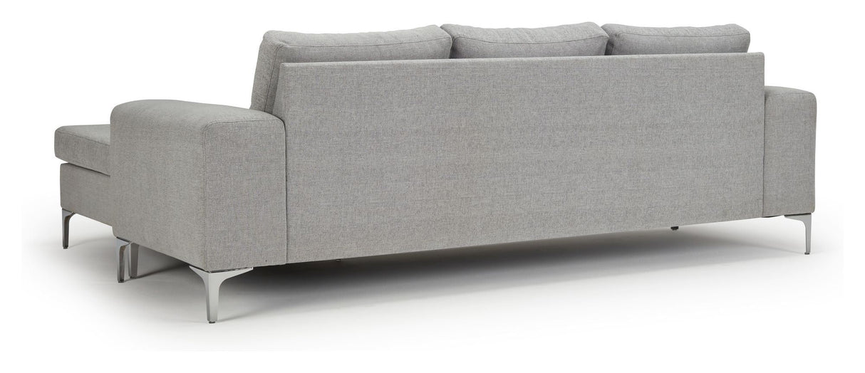 Shea FLIP Sofa with chaise longue, Gray