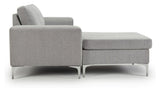 Shea FLIP Sofa with chaise longue, Gray