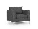 Shea Armchair Dark Gray