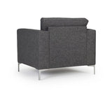 Shea Armchair Dark Gray