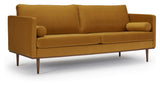 Vangen 3-seater sofa, Yellow Velvet