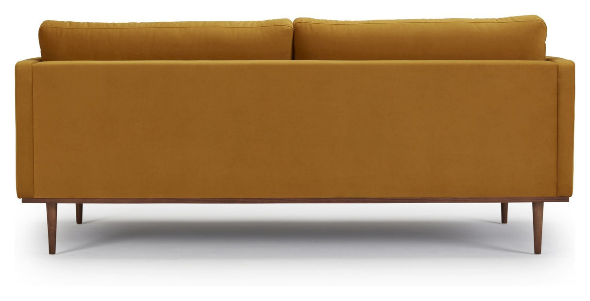 Vangen 3-seater sofa, Yellow Velvet