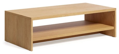 ABILEN Coffee table, Nature, Oak veneer, 120x60