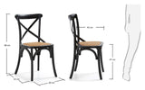 ALSIE Dining chair, Black