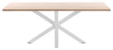 ARGO, Dining table 180x100cm, oak/white