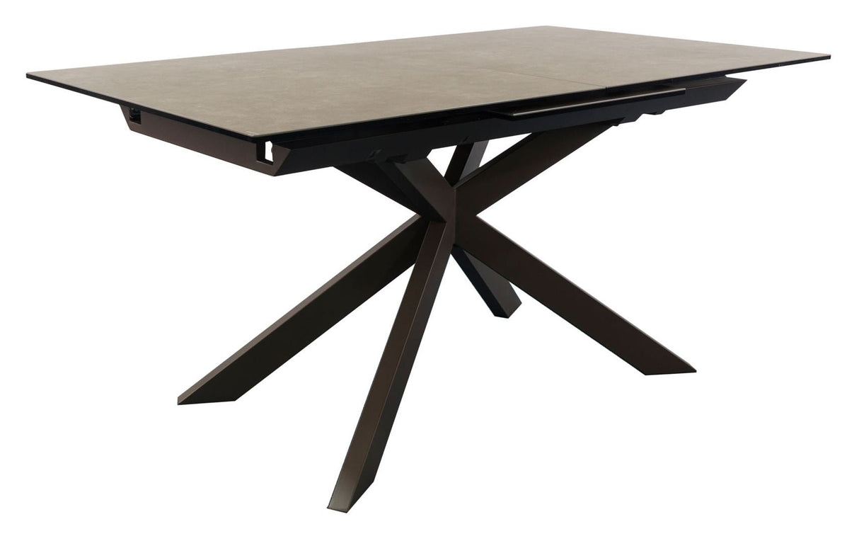 Atminda Extendable table 160x90, Brown ceramic