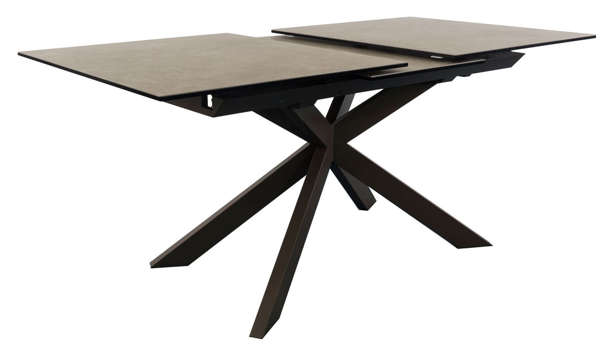 Atminda Extendable table 160x90, Brown ceramic