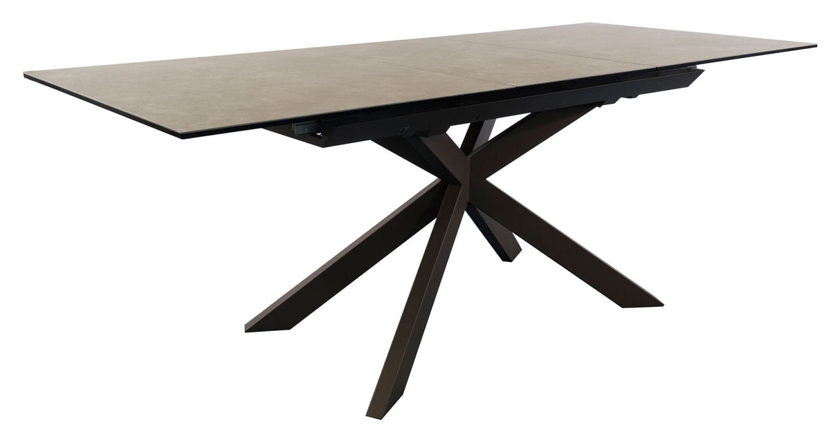 Atminda Extendable table 160x90, Brown ceramic